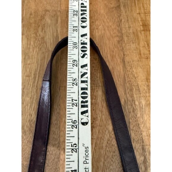 Frye Burgundy Melissa Button 100% Soft Leather Crossbody Bag Snap Zipper Zip EUC - Picture 12 of 14